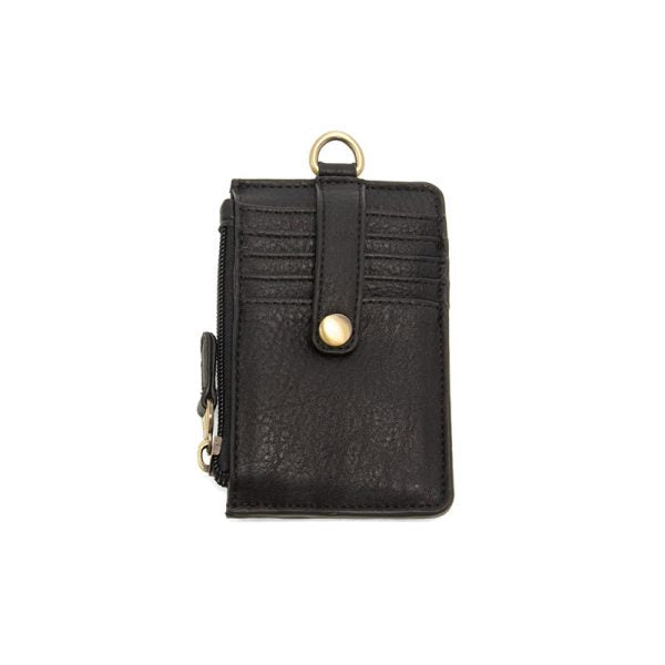 Black Dolly Small Card Wallet with Keyring