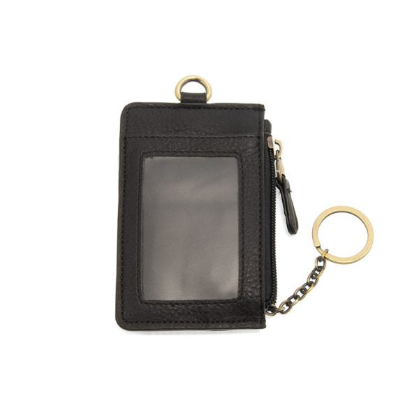 Black Dolly Small Card Wallet with Keyring