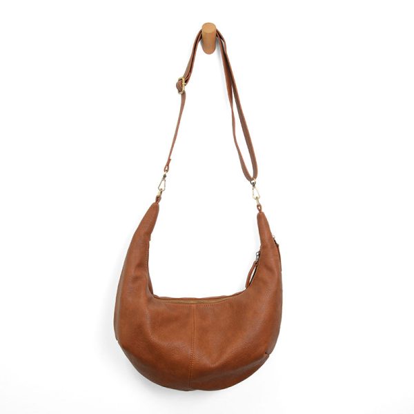 Saddle Rhea Slouchy Crescent Shoulder Crossbody Bag