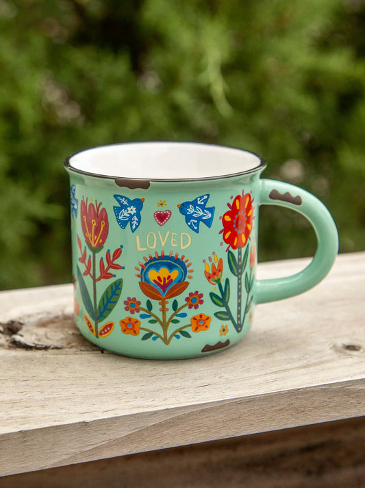 Camp Mug Mint Loved