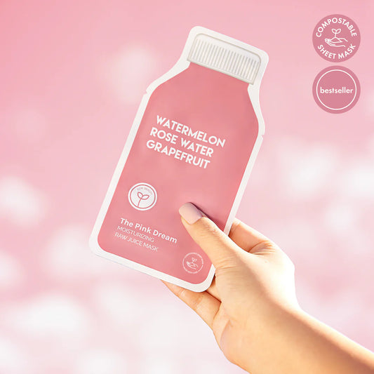 The Pink Dream Raw Juice Sheet Mask