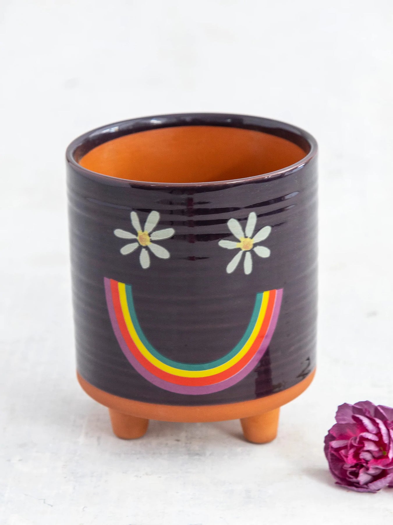 Artisan Planter Smiley