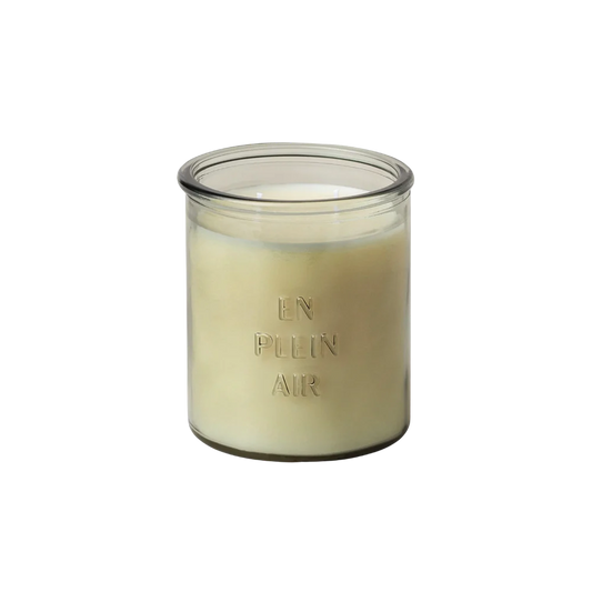 EN PLEIN AIR 10 OZ EMBOSSED GLASS SEA SALT & OAK