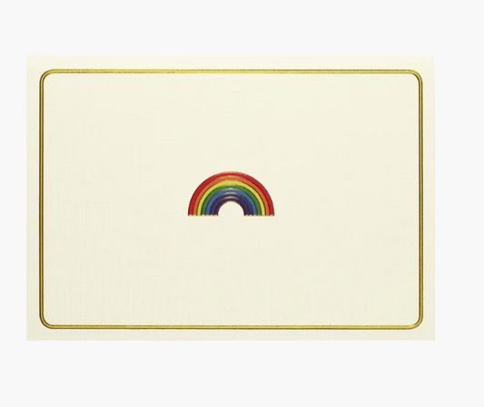 Rainbow Note Cards