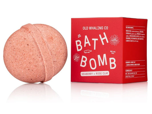 Seaberry & Rose Clay Bath Bomb