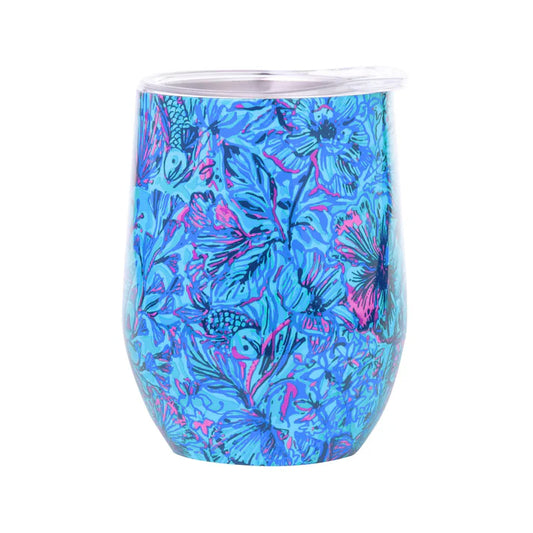 Insulated Stemless Tumbler, Shells N Bells