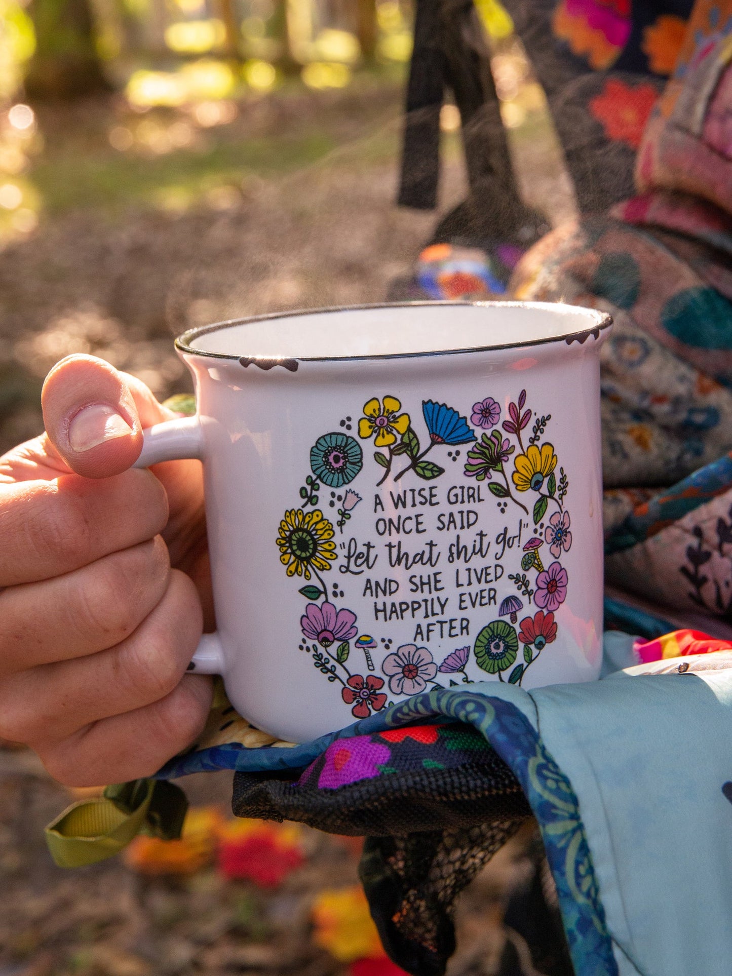 Camp Mug A Wise Girl Once Said