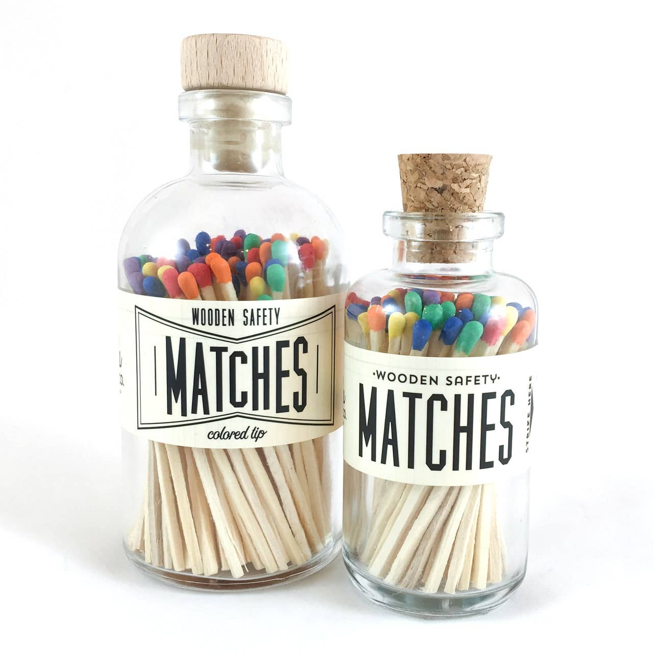 Mini Apothecary Vintage Rainbow Matches