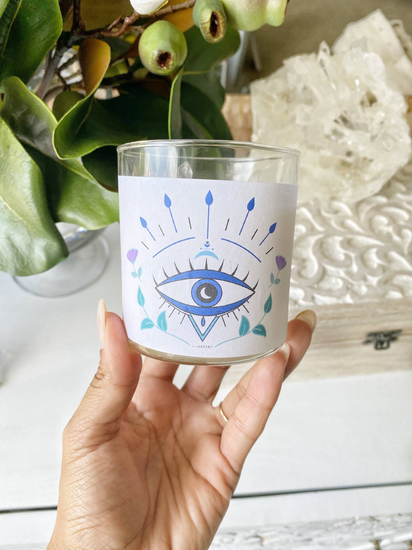 Evil Eye Soy Wax Candle