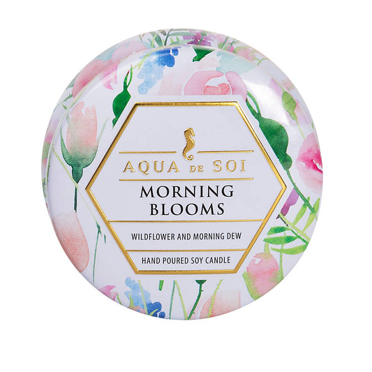 Morning Blooms 4oz Aqua De SOi Candle Tin