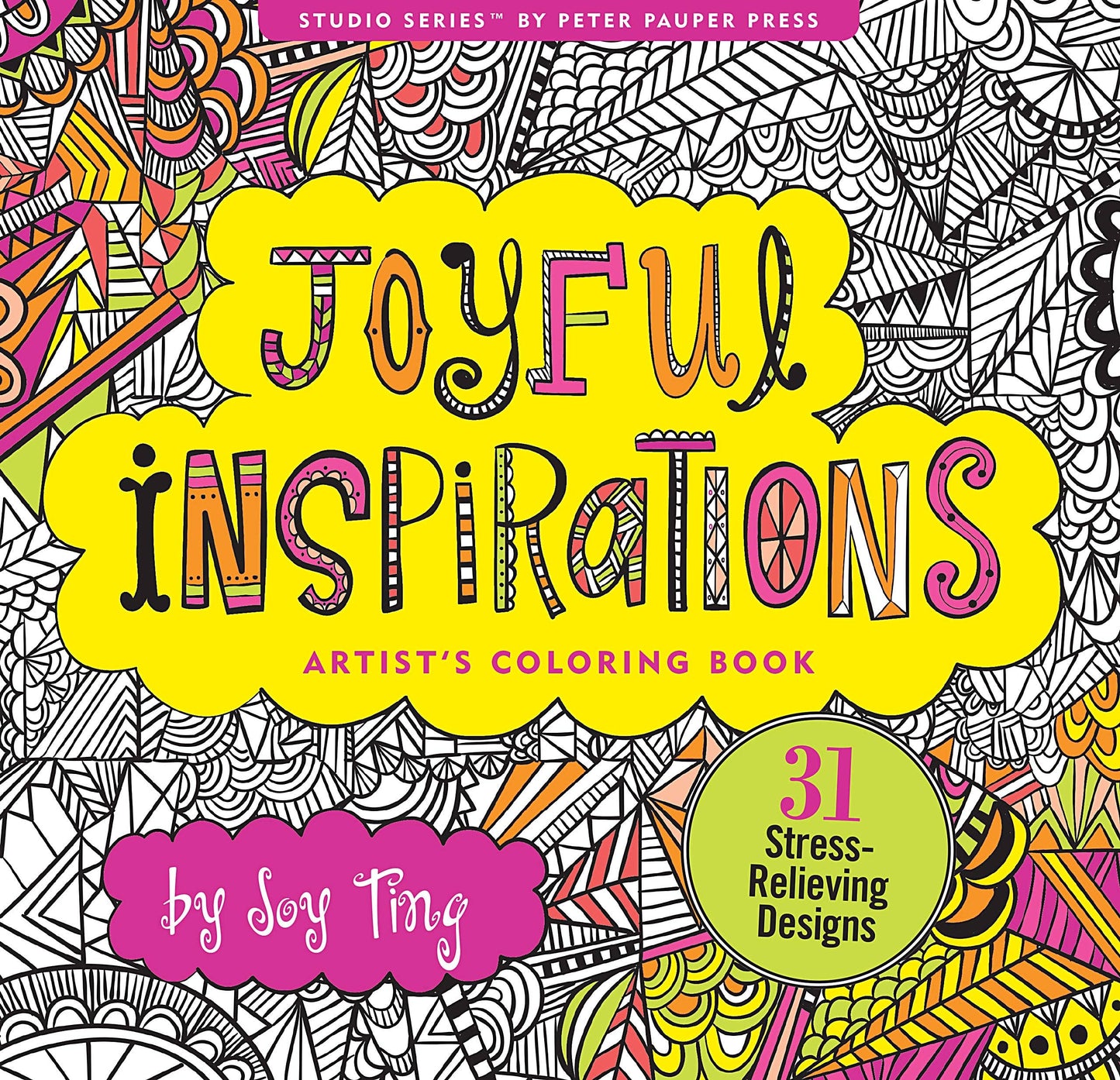 Joyful Inspirations Artist's Coloring Book