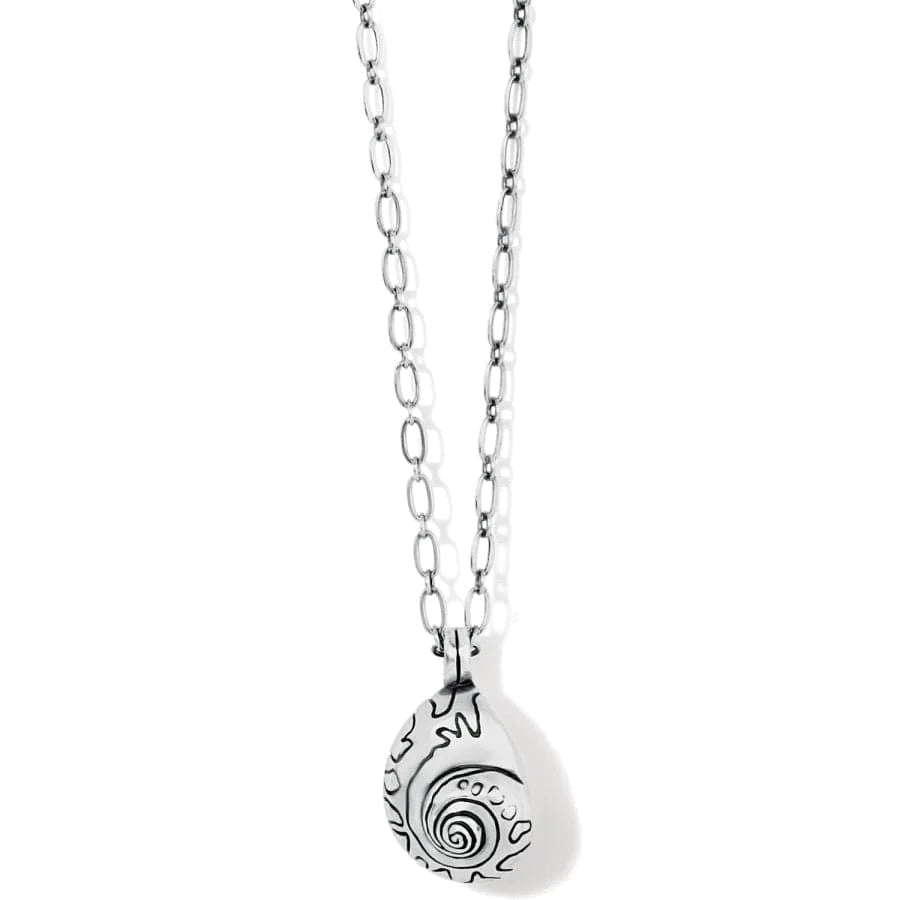 African Turban Shell Necklace - The Silver Dahlia
