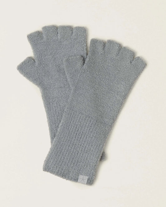 CozyChic Lite Fingerless Gloves Moonbeam