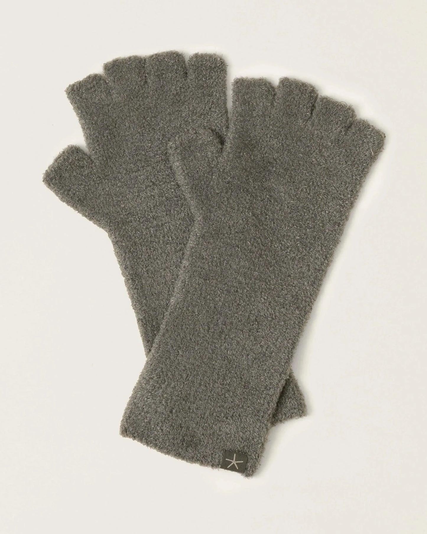 CozyChic Lite Fingerless Gloves Olive Branch