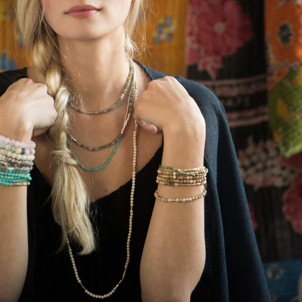 Scout Stone Wrap Bracelet/Necklace