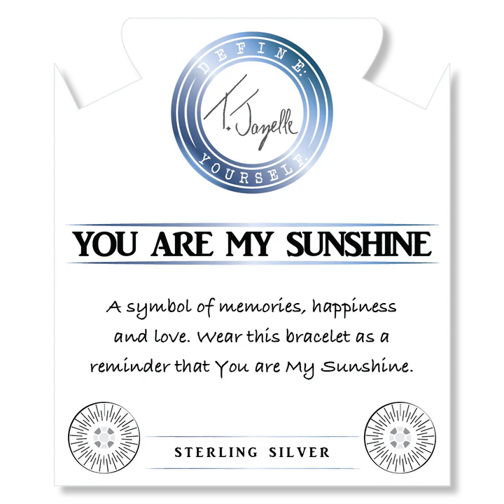 BLUE CALCITE- YOU ARE MY SUNSHINE