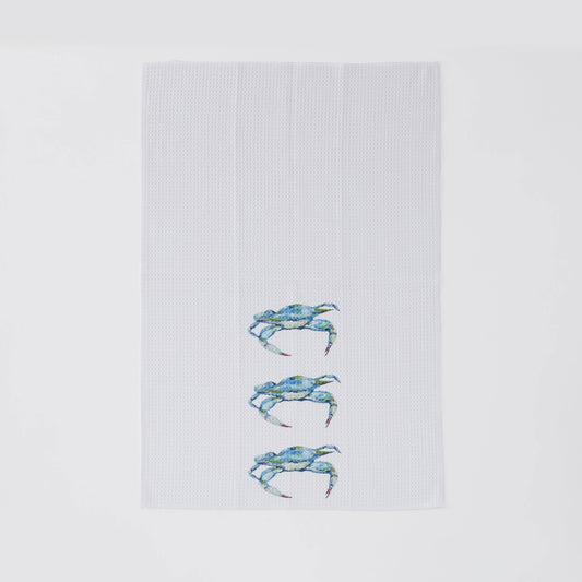 Tea Towel - Blue Claw