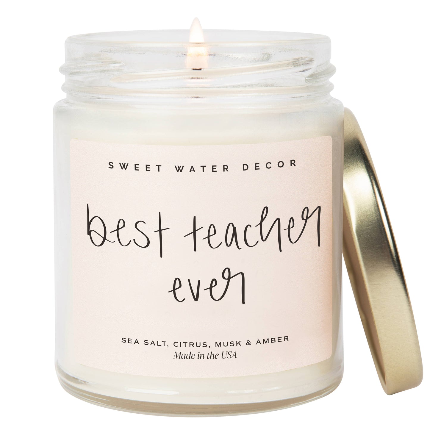 Best Teacher Ever Soy Candle