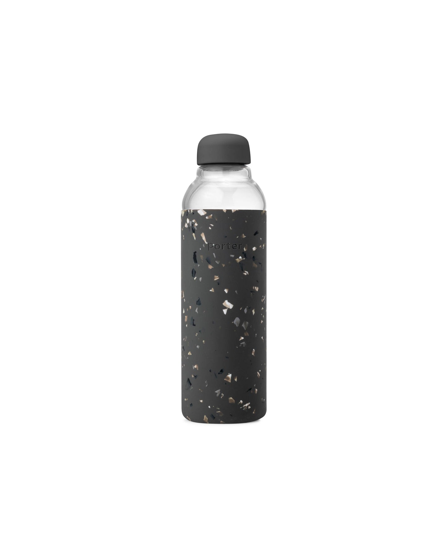 Glass Water Bottle: Blush