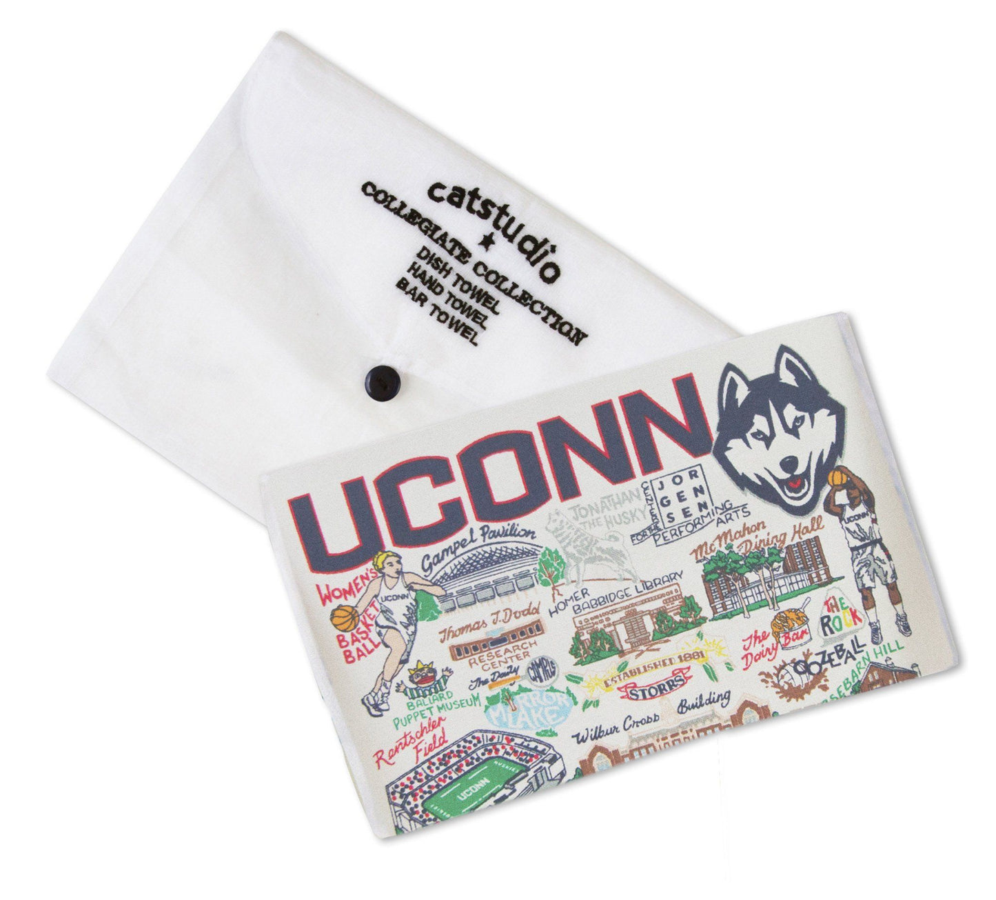 UCONN Dish Towel