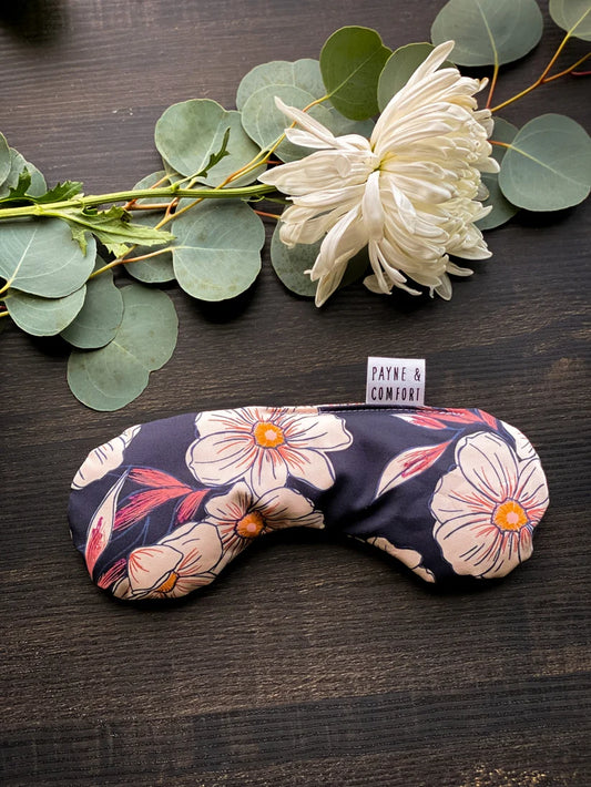 Socket Sack Eye Pillow- Dusk Floral