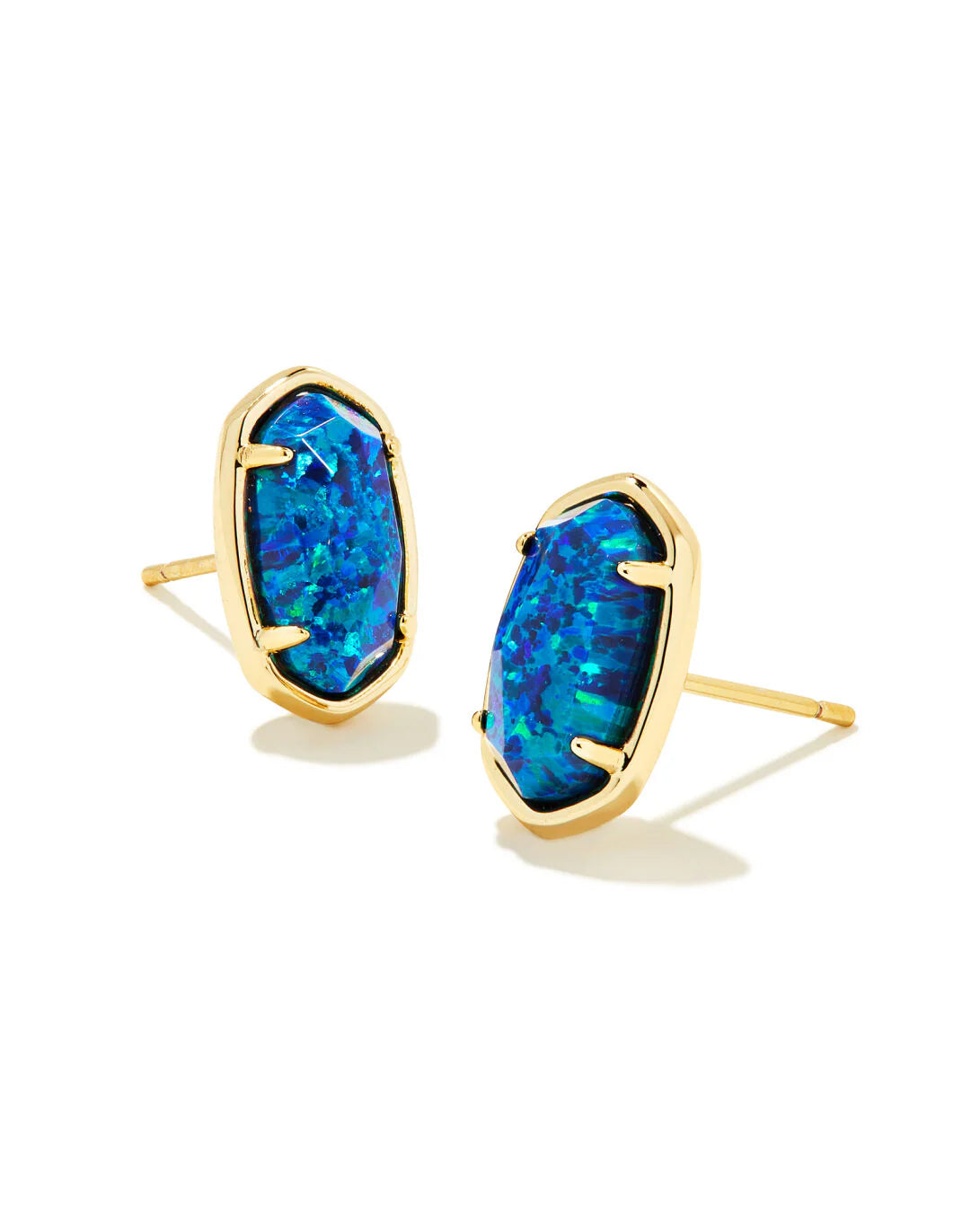 Grayson Stone Stud Earrings