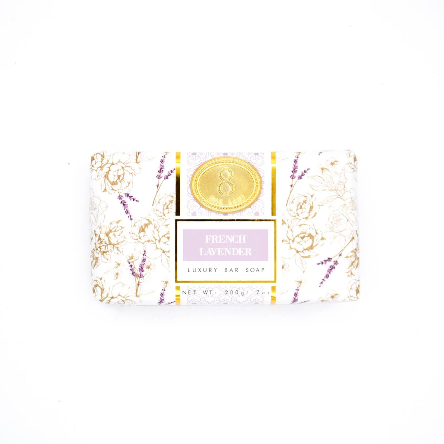 French Lavender Wrapped Bar Soap