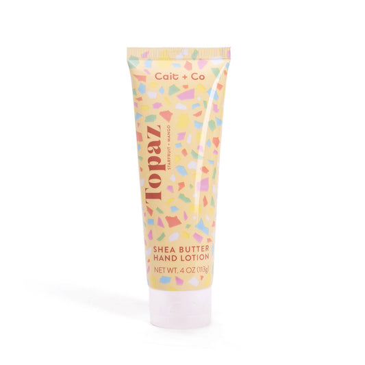 Shea Butter Hand Lotion - 4oz Topaz | Gem Collection