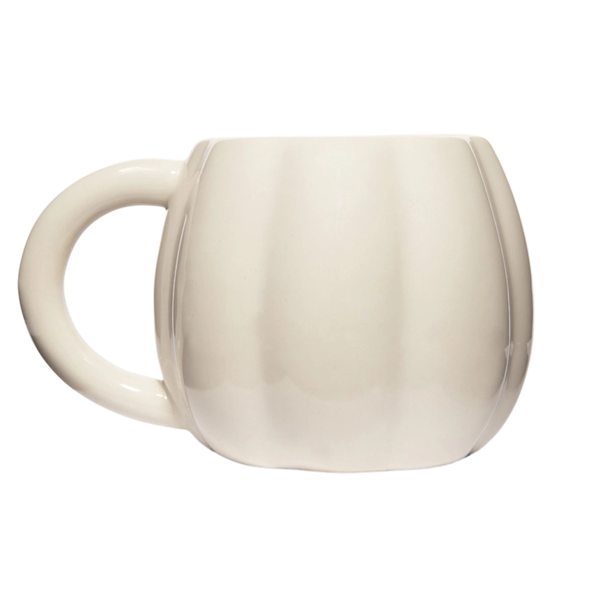 Cream Pumpkin Coffee Mug