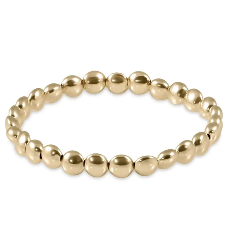 enewton honesty gold 6mm bead bracelet