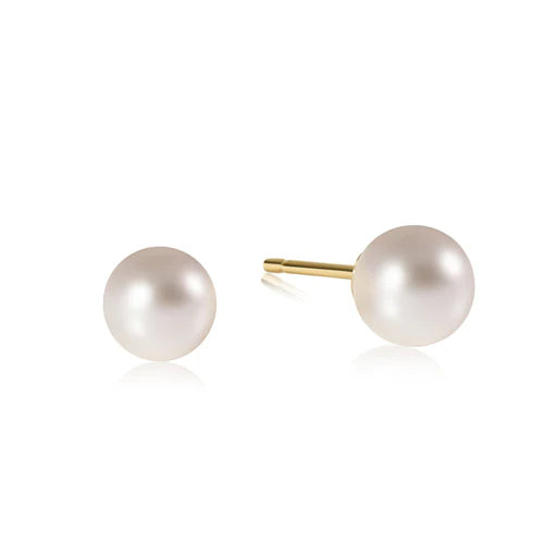 enewton Classic 8Mm Ball Stud - Pearl earrings
