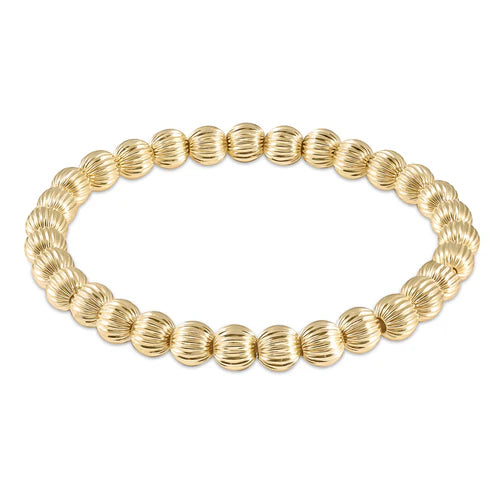 enewton Dignity Gold 6Mm Bead Bracelet