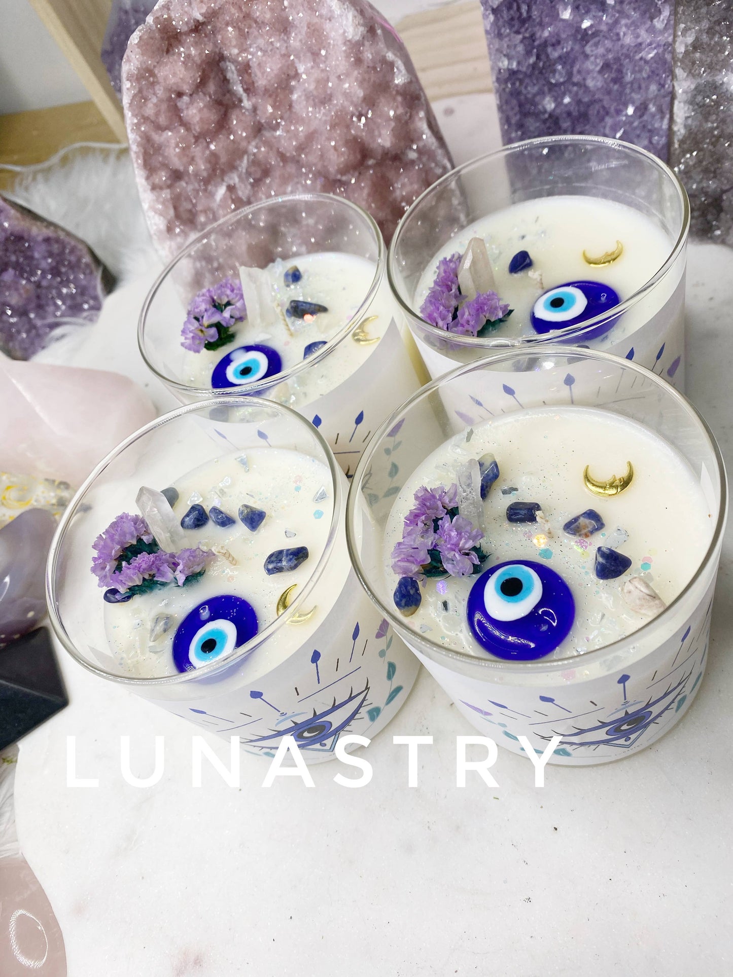 Evil Eye Soy Wax Candle