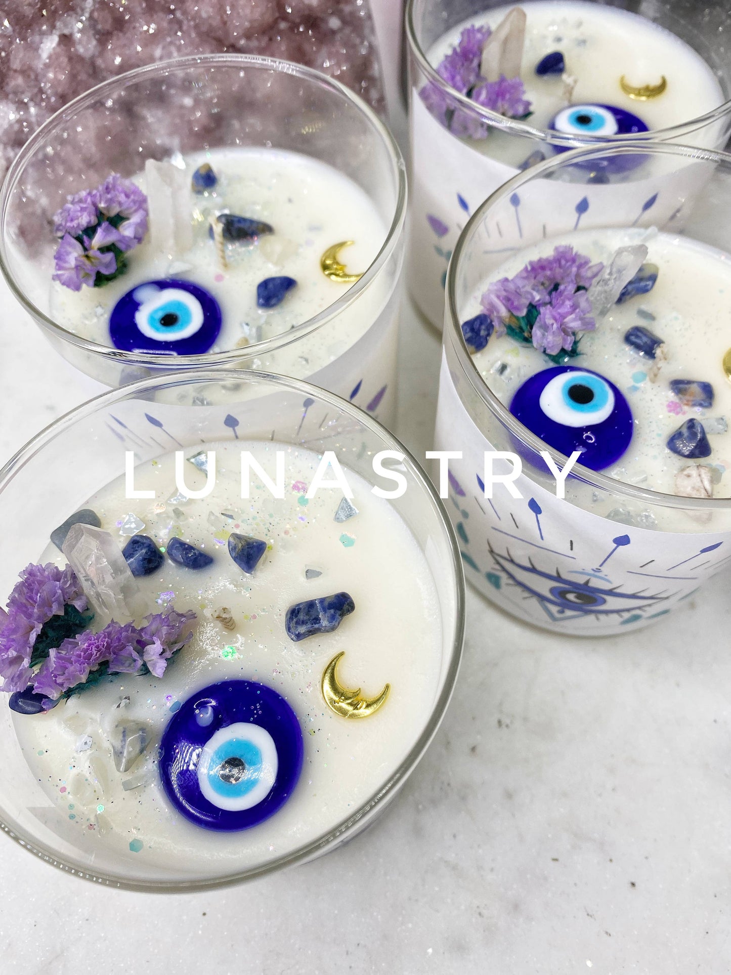 Evil Eye Soy Wax Candle