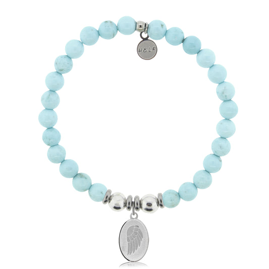 Larimar Magnesite Guardian Bracelet