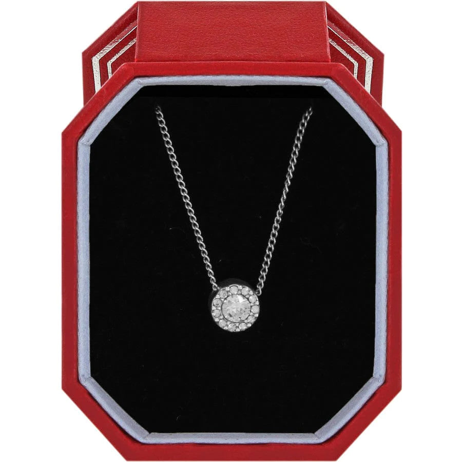 Illumina Solitaire Necklace Gift Set - The Silver Dahlia
