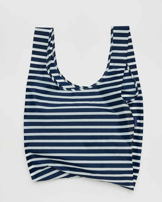 Standard Baggu - Navy Stripe