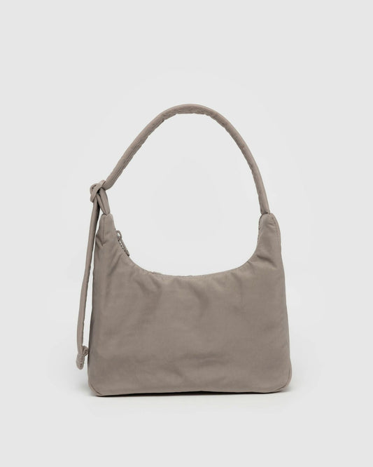 Mini Nylon Shoulder Bag - Dove