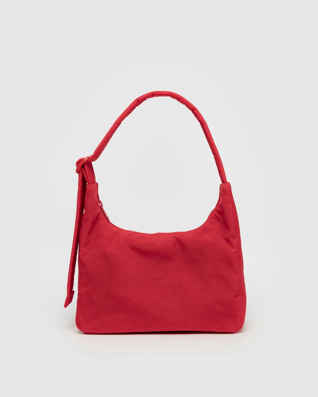 Mini Nylon Shoulder Bag - Candy Apple