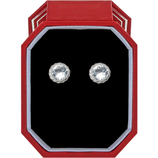 Iris Crystal Earrings Gift Box - The Silver Dahlia