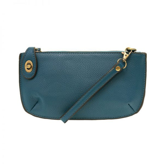 Peacock Mini Crossbody Wristlet Clutch