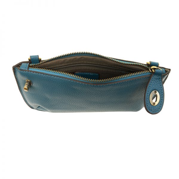 Peacock Mini Crossbody Wristlet Clutch