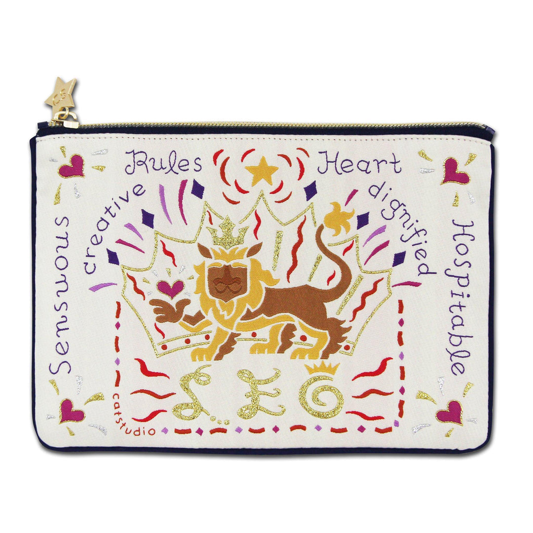 Leo Astrology Zip Pouch