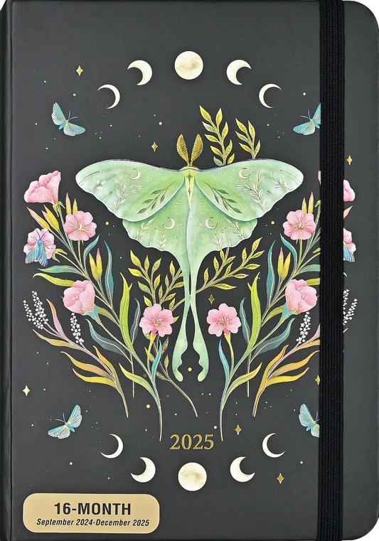 2025 Luna Moth Weekly Planner