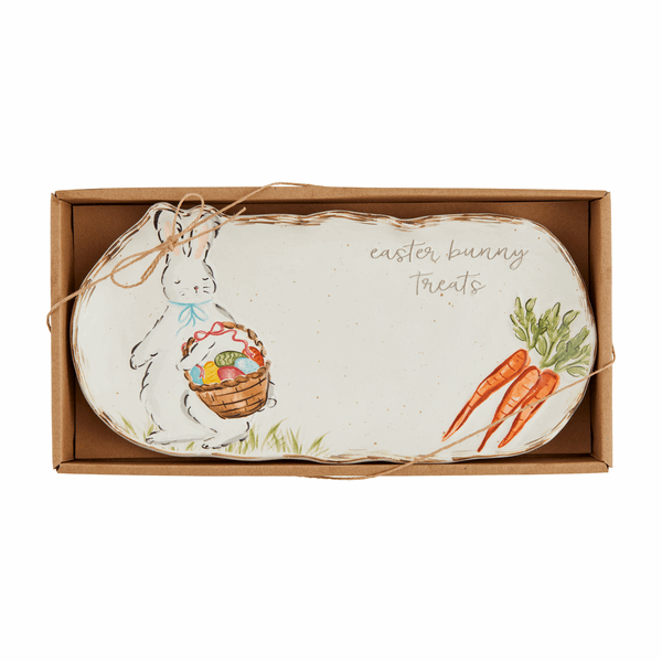 Easter Bunny Treats Plate