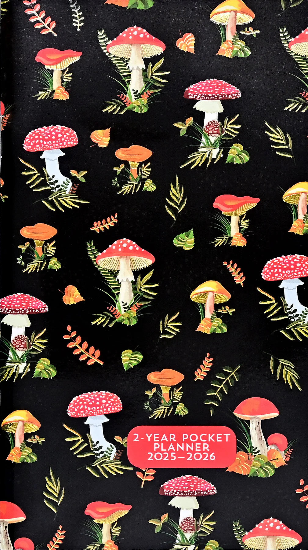 2 Year Pocket Planner Mushrooms