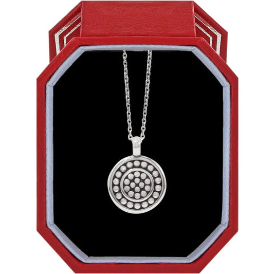 Pebble Round Reversible Necklace - The Silver Dahlia