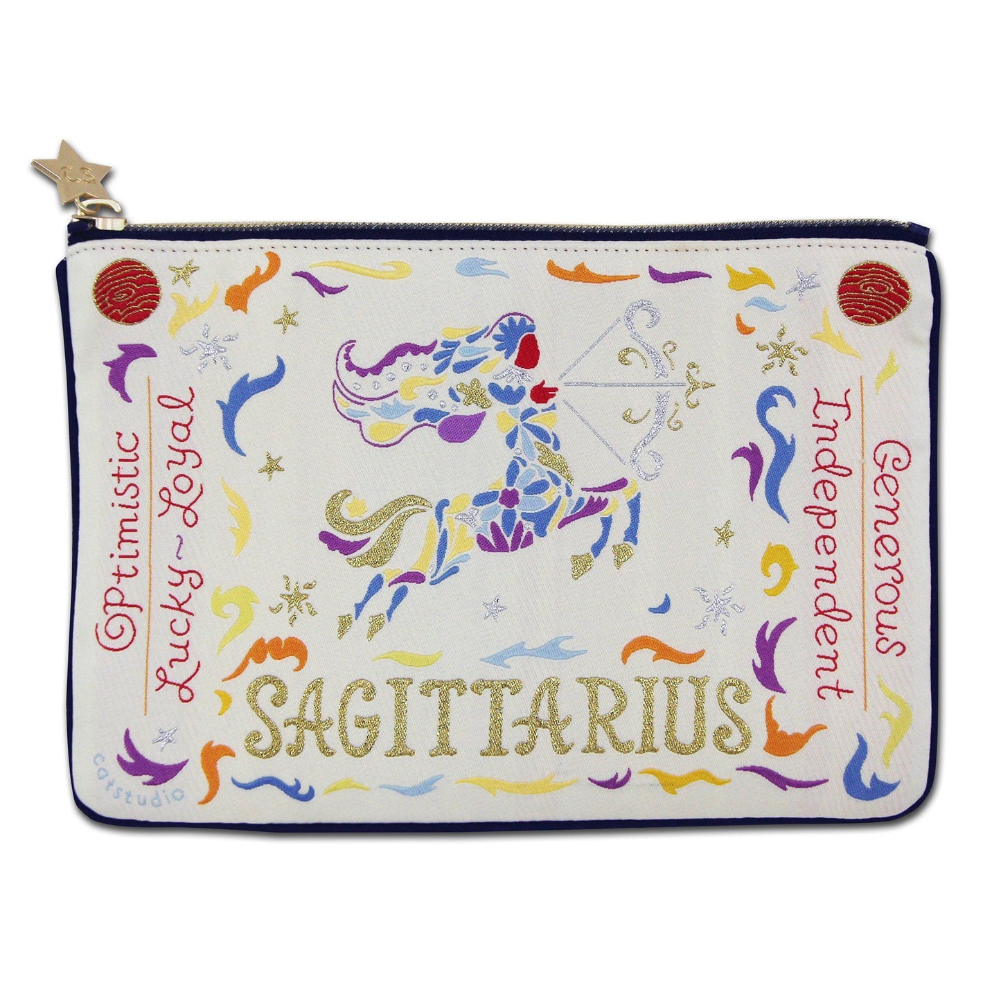 Sagittarius Astrology Zip Pouch