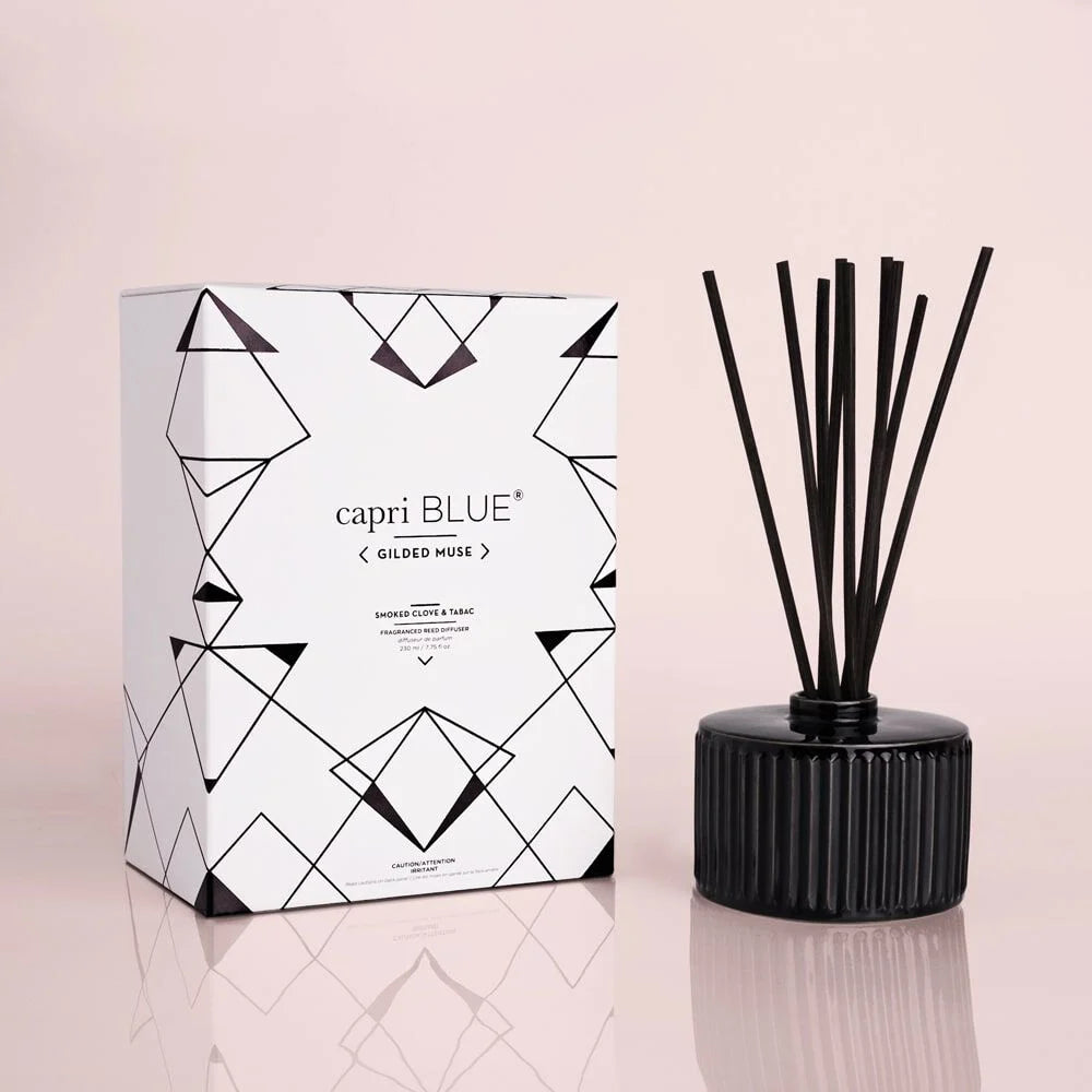 Smoked Clove & Tabac Gilded Reed Diffuser