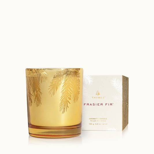 Frasier Fir 6.5oz Gold Poured Candle